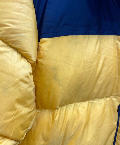 THE NORTH FACE（ザ ノース フェイス）THE NORTH FACE (ザ ノース フェイス) LONG NUPTSE COAT イエロー×ブラック サイズ:Mの古着・服飾アイテム