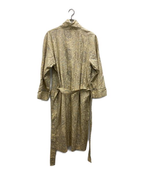 ETRO（エトロ）ETRO (エトロ) ペイズリー柄コート ベージュ サイズ:FREEの古着・服飾アイテム