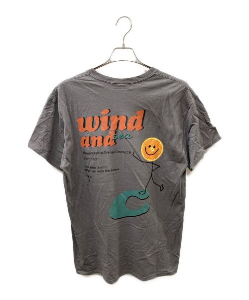 WIND AND SEA（ウィンダンシー）WIND AND SEA (ウィンダンシー) プリントカットソー グレー サイズ:Lの古着・服飾アイテム