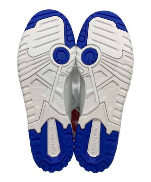 NEW BALANCE（ニューバランス）NEW BALANCE (ニューバランス) スニーカー ホワイト×ブルー サイズ:28.5の古着・服飾アイテム