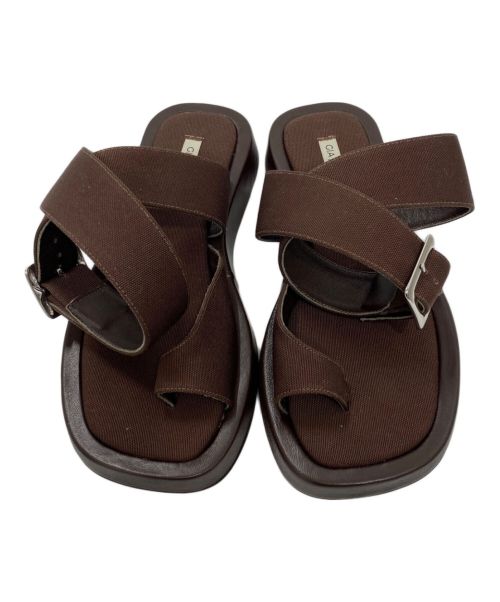 CIA/RHW（CIA/RHW）CIA/RHW (CIA/RHW) ROSIE 4 CANVAS CHOCOLATE ブラウン サイズ:36の古着・服飾アイテム