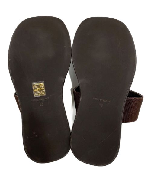 CIA/RHW（CIA/RHW）CIA/RHW (CIA/RHW) ROSIE 4 CANVAS CHOCOLATE ブラウン サイズ:36の古着・服飾アイテム