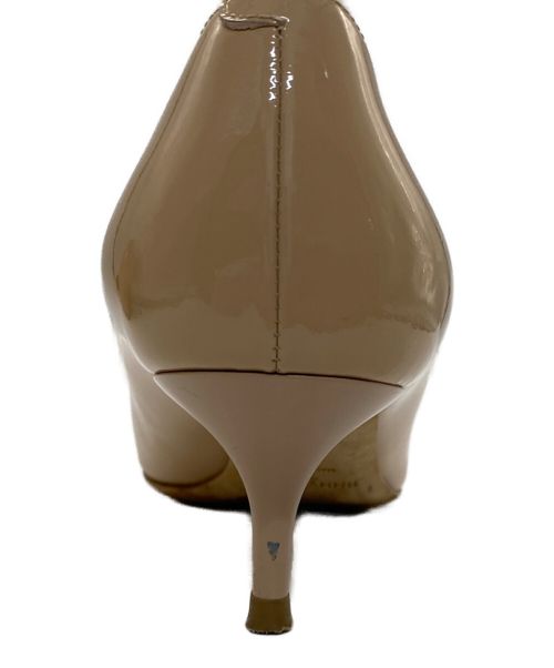 JIMMY CHOO（ジミーチュウ）JIMMY CHOO (ジミーチュウ) ポインテッドトゥパンプス ベージュ サイズ:36の古着・服飾アイテム