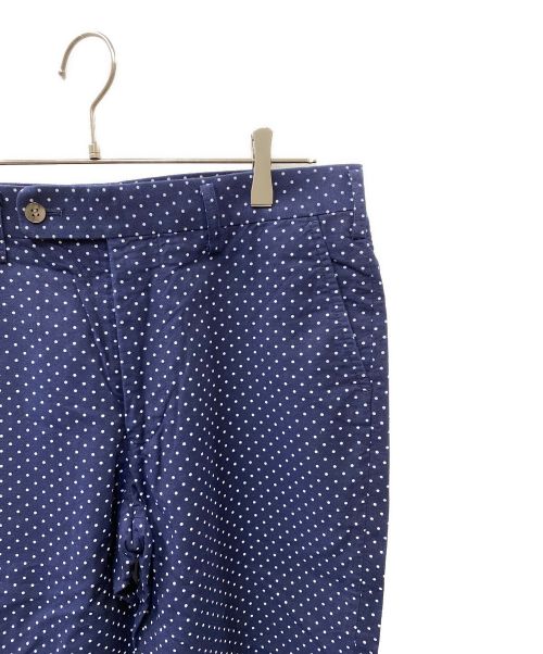 COMME des GARCONS HOMME（コムデギャルソン オム）COMME des GARCONS HOMME (コムデギャルソン オム) ドットハーフパンツ ネイビー×ホワイト サイズ:Sの古着・服飾アイテム