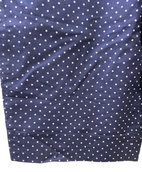 COMME des GARCONS HOMME（コムデギャルソン オム）COMME des GARCONS HOMME (コムデギャルソン オム) ドットハーフパンツ ネイビー×ホワイト サイズ:Sの古着・服飾アイテム