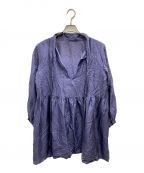 VERMEIL par ienaヴェルメイユ パー イエナ）の古着「シルクブラウス」｜ネイビー