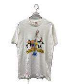 FRUIT OF THE LOOMフルーツオブザルーム）の古着「プリントTシャツ」｜ホワイト