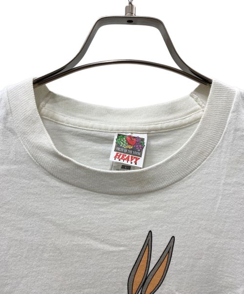 FRUIT OF THE LOOM（フルーツオブザルーム）FRUIT OF THE LOOM (フルーツオブザルーム) プリントTシャツ ホワイト サイズ:Lの古着・服飾アイテム