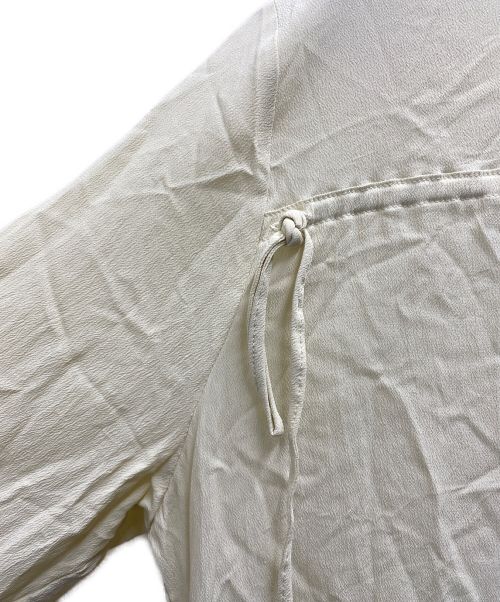 MARNI（マルニ）MARNI (マルニ) シルク混ギャザーカットソー ベージュ サイズ:42の古着・服飾アイテム