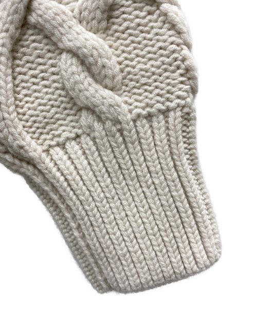 apartment Three（アパートメントスリー）apartment Three (アパートメントスリー) Chunky Cable-Knit Sweater アイボリー サイズ:1の古着・服飾アイテム