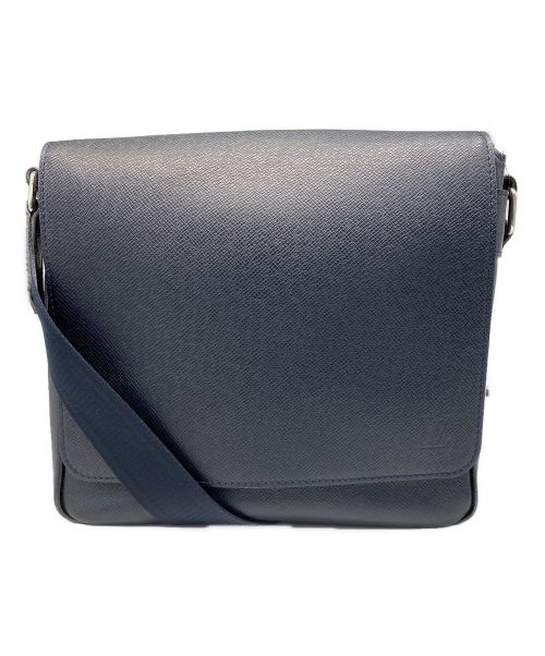 LOUIS VUITTON（ルイ ヴィトン）LOUIS VUITTON (ルイ ヴィトン) ロマンPM　タイガ　ショルダーバッグ ネイビーの古着・服飾アイテム