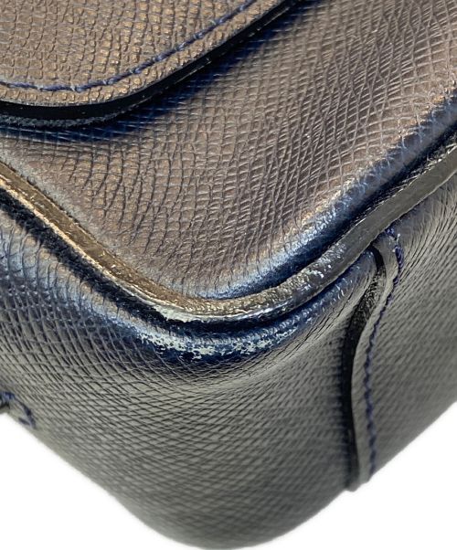 LOUIS VUITTON（ルイ ヴィトン）LOUIS VUITTON (ルイ ヴィトン) ロマンPM　タイガ　ショルダーバッグ ネイビーの古着・服飾アイテム