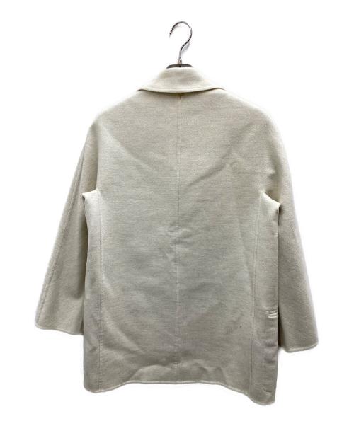 HERMES（エルメス）HERMES (エルメス) 2WAYレイヤードカシミヤコート アイボリー サイズ:36の古着・服飾アイテム