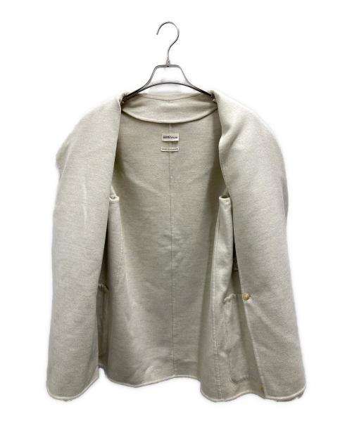 HERMES（エルメス）HERMES (エルメス) 2WAYレイヤードカシミヤコート アイボリー サイズ:36の古着・服飾アイテム