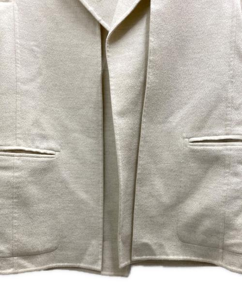 HERMES（エルメス）HERMES (エルメス) 2WAYレイヤードカシミヤコート アイボリー サイズ:36の古着・服飾アイテム