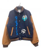 NEXUSVII×GIMME5ネクサスセブン×ギミファイブ）の古着「スタジャン」｜ブラウン×ネイビー