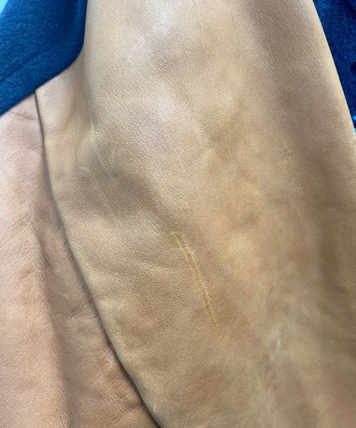 NEXUSVII（ネクサスセブン）NEXUSVII (ネクサスセブン) GIMME5 (ギミファイブ) スタジャン ブラウン×ネイビー サイズ:XLの古着・服飾アイテム