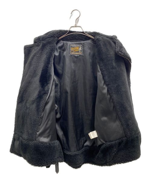 Hysteric Glamour（ヒステリックグラマー）Hysteric Glamour (ヒステリックグラマー) Stie lo (スティーロー) フェイクファーB-3ジャケット ブラック サイズ:Sの古着・服飾アイテム