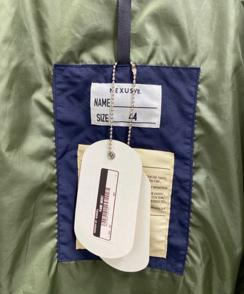 NEXUSVII（ネクサスセブン）NEXUSVII (ネクサスセブン) 中綿ジャケット ネイビー サイズ:44の古着・服飾アイテム