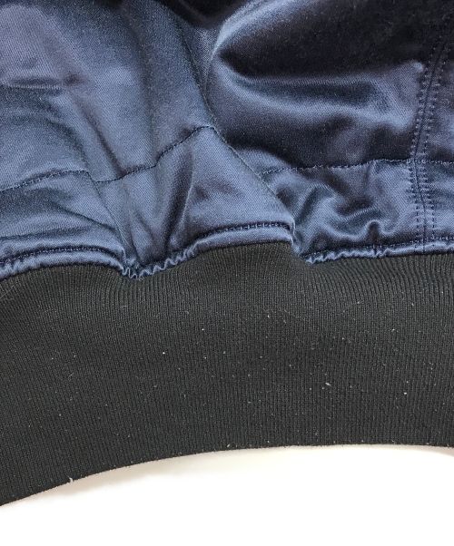 BEDWIN &THE HEARTBREAKERS（ベドウィンアンドザ ハートブレイカーズ）BEDWIN &THE HEARTBREAKERS (ベドウィンアンドザ ハートブレイカーズ) CORDUROY TYPE MA-1 JACKET ブラック サイズ:2の古着・服飾アイテム