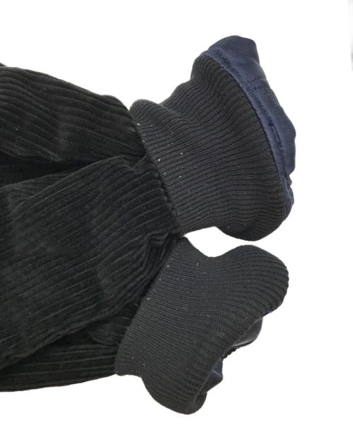 BEDWIN &THE HEARTBREAKERS（ベドウィンアンドザ ハートブレイカーズ）BEDWIN &THE HEARTBREAKERS (ベドウィンアンドザ ハートブレイカーズ) CORDUROY TYPE MA-1 JACKET ブラック サイズ:2の古着・服飾アイテム