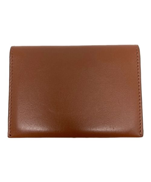 Acne studios（アクネ ストゥディオス）ACNE STUDIOS (アクネストゥディオス) カードケース ブラウンの古着・服飾アイテム