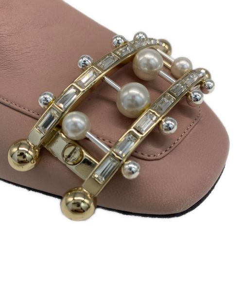 Coliac（コリアック）coliac (コリアック) 装飾フラットシューズ ピンク サイズ:37の古着・服飾アイテム