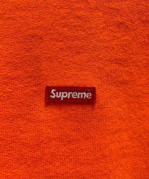 SUPREME（シュプリーム）SUPREME (シュプリーム) Small Box Drawcord Hooded Sweatshirt オレンジ サイズ:Mの古着・服飾アイテム