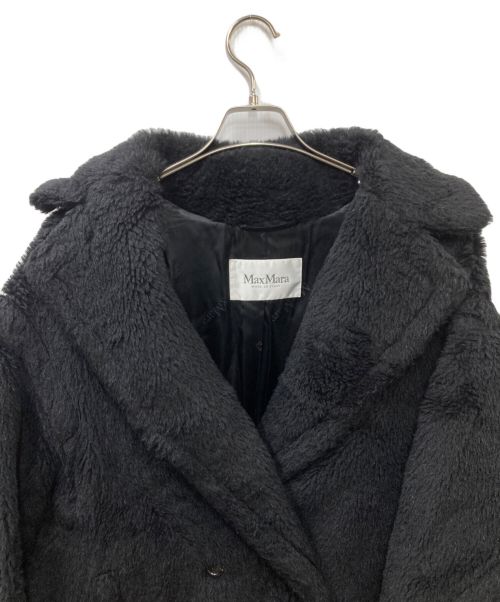 MaxMara（マックスマーラ）MaxMara (マックスマーラ) テディベアアイコンコート ブラック サイズ:Sの古着・服飾アイテム