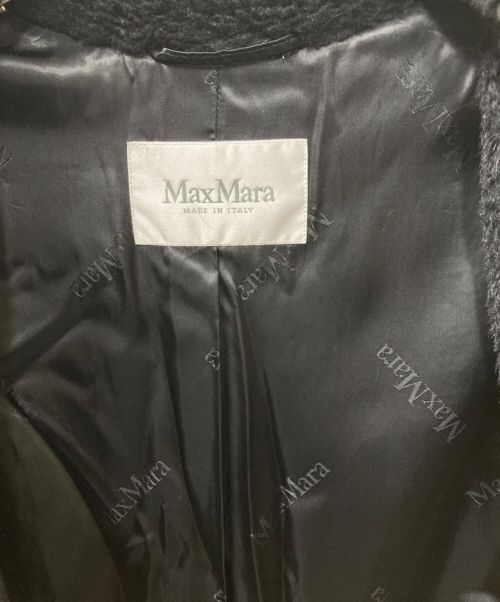 MaxMara（マックスマーラ）MaxMara (マックスマーラ) テディベアアイコンコート ブラック サイズ:Sの古着・服飾アイテム