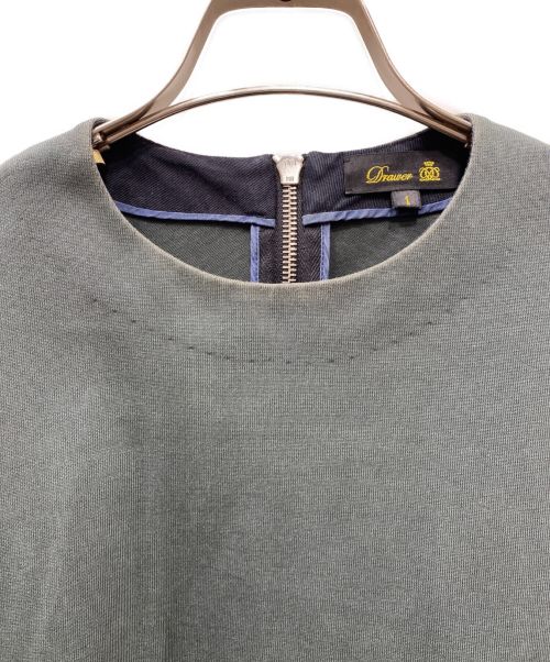 DRAWER（ドゥロワー）DRAWER (ドゥロワー) ワンピース グリーン サイズ:１の古着・服飾アイテム