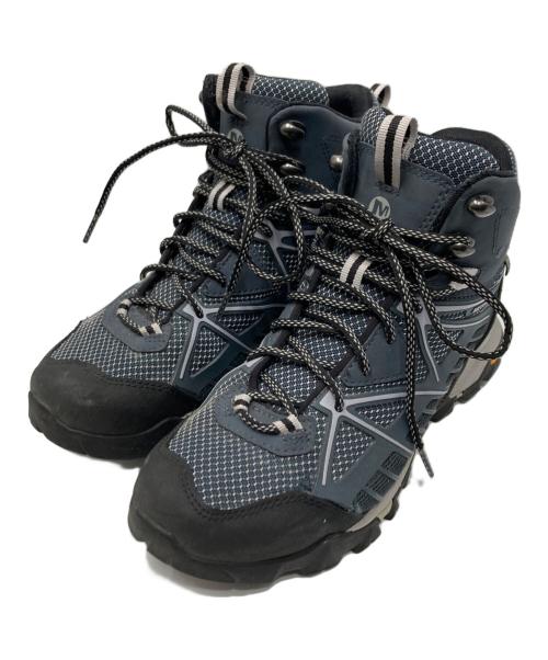 MERRELL（メレル）MERRELL (メレル) トレッキングブーツ グレー×ブラック サイズ:25の古着・服飾アイテム