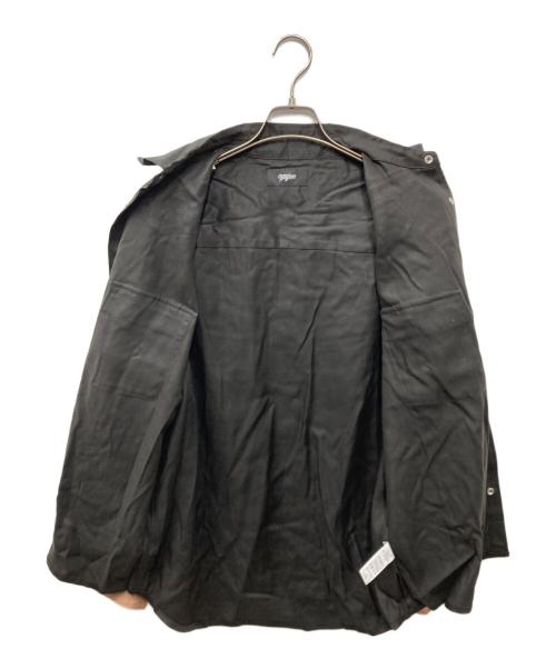 myne（マイン）myne (マイン) Star Patch Shirt ブラック サイズ:Mの古着・服飾アイテム