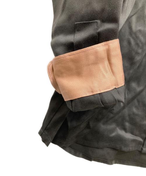 myne（マイン）myne (マイン) Star Patch Shirt ブラック サイズ:Mの古着・服飾アイテム