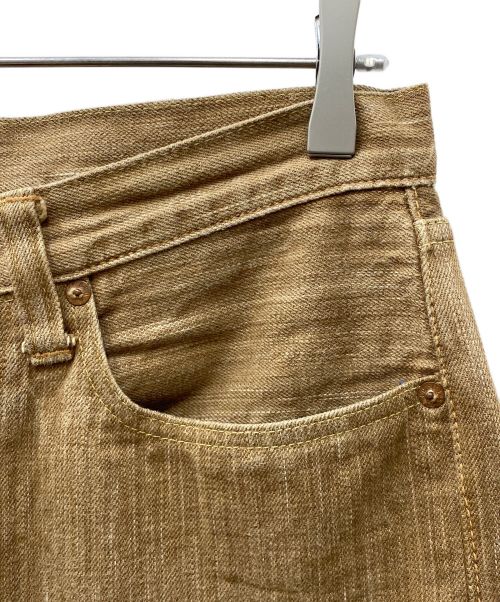 SUGAR CANE（シュガーケーン）SUGAR CANE (シュガーケーン) デニムパンツ ベージュ サイズ:SIZE 86cmの古着・服飾アイテム