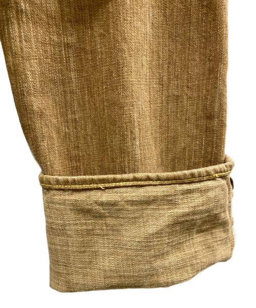 SUGAR CANE（シュガーケーン）SUGAR CANE (シュガーケーン) デニムパンツ ベージュ サイズ:SIZE 86cmの古着・服飾アイテム