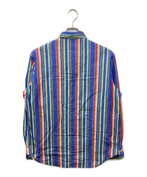 POLO RALPH LAUREN（ポロ・ラルフローレン）POLO RALPH LAUREN (ポロ・ラルフローレン) 90S RL WESTERN ウエスタンシャツ ネイビー サイズ:Mの古着・服飾アイテム