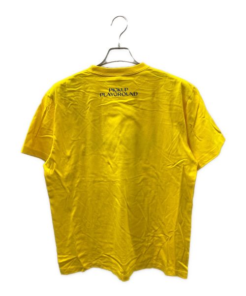 ballaholic（ボーラホリック）ballaholic (ボーラホリック) pickup playground プリントTシャツ イエロー サイズ:Lの古着・服飾アイテム