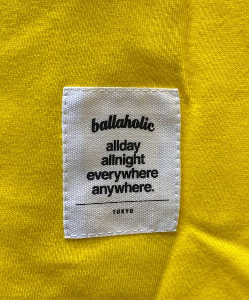 ballaholic（ボーラホリック）ballaholic (ボーラホリック) pickup playground プリントTシャツ イエロー サイズ:Lの古着・服飾アイテム