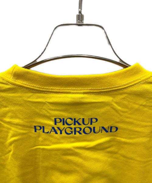 ballaholic（ボーラホリック）ballaholic (ボーラホリック) pickup playground プリントTシャツ イエロー サイズ:Lの古着・服飾アイテム