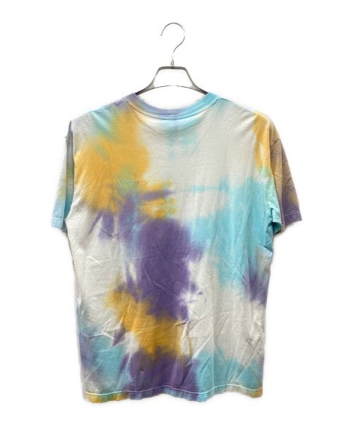 CELINE（セリーヌ）CELINE (セリーヌ) タイダイ染めスタッズロゴTシャツ マルチカラー サイズ:XSの古着・服飾アイテム