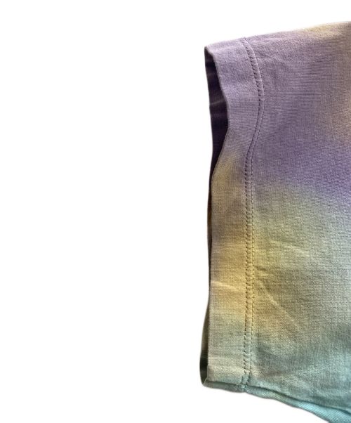 CELINE（セリーヌ）CELINE (セリーヌ) タイダイ染めスタッズロゴTシャツ マルチカラー サイズ:XSの古着・服飾アイテム