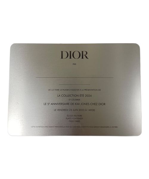 Christian Dior（クリスチャン ディオール）Christian Dior (クリスチャン ディオール) カナージュクラッチバッグ ブラックの古着・服飾アイテム