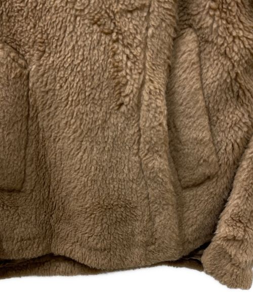 MaxMara（マックスマーラ）MaxMara (マックスマーラ) Cape Teddy  テディベアケープ コート ブラウン サイズ:サイズ標記無しの古着・服飾アイテム