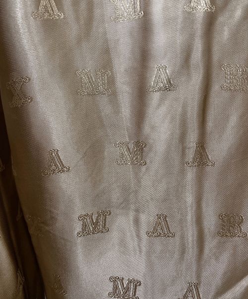 MaxMara（マックスマーラ）MaxMara (マックスマーラ) Cape Teddy  テディベアケープ コート ブラウン サイズ:サイズ標記無しの古着・服飾アイテム