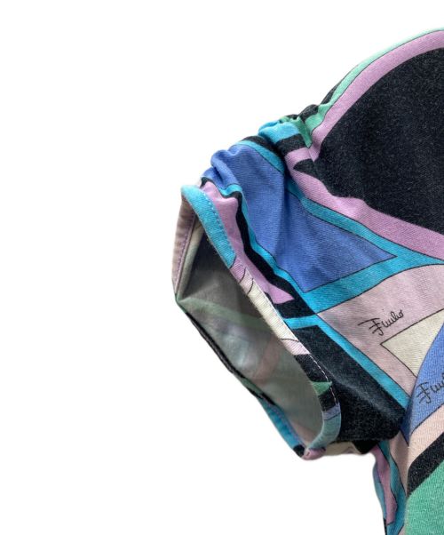 Emilio Pucci（エミリオ プッチ）Emilio Pucci (エミリオ プッチ) 総柄ワンピース マルチカラー サイズ:不明の古着・服飾アイテム
