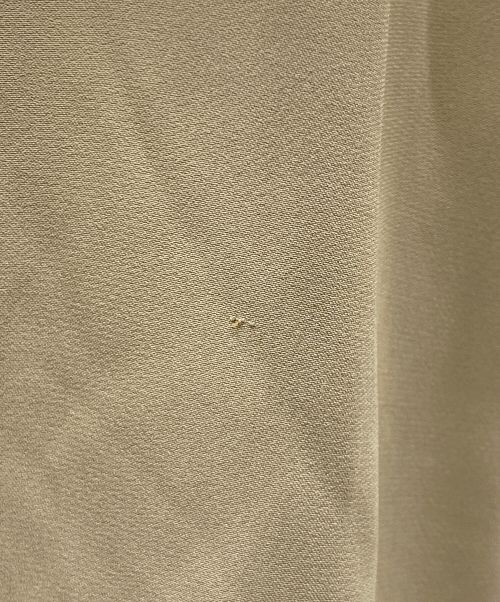 YOKO CHAN（ヨーコチャン）YOKO CHAN (ヨーコチャン) ノースリーブワンピース ブラウン×ホワイト サイズ:40の古着・服飾アイテム