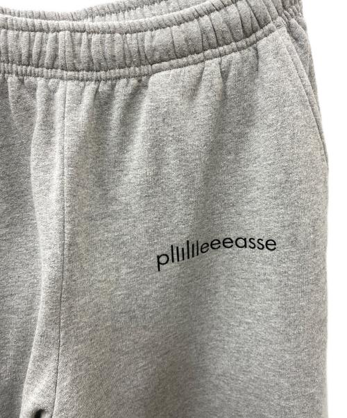 pliiileeeasse（プリーズ）pliiileeeasse (プリーズ) スウェットパンツ グレー サイズ:Lの古着・服飾アイテム