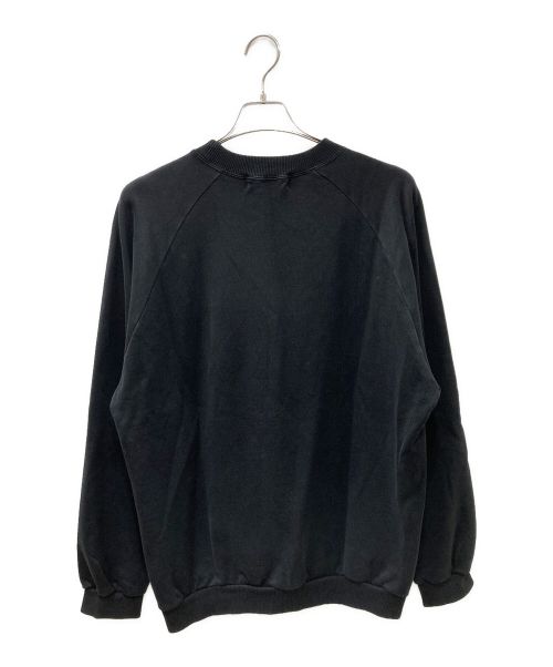 everyone（エブリワン）everyone (エブリワン) ラグランスウェット ブラック サイズ:SIZE Mの古着・服飾アイテム