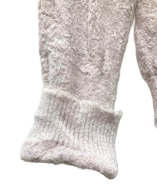 ISSEY MIYAKE（イッセイミヤケ）ISSEY MIYAKE (イッセイミヤケ) 90S レーヨンナイロン混 シャギータートルネックニット ピンク サイズ:Mの古着・服飾アイテム